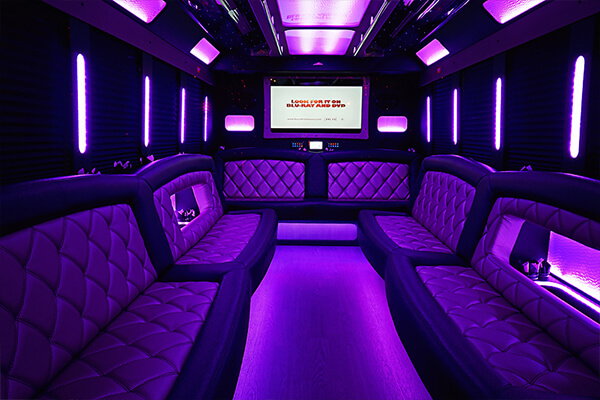 Party bus rental in Denver