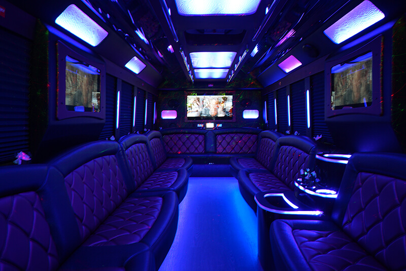 Party bus rentals in Denver Colorado