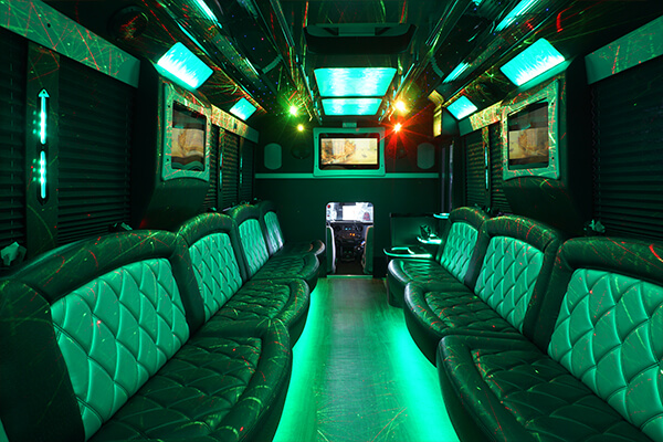 sound systems on party bus