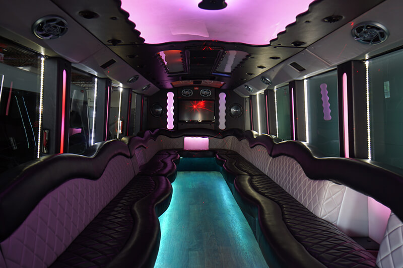 35-passenger party bus Colorado Springs CO