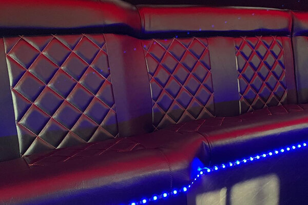 Luxury party bus in Denver